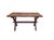 Antique French Oak Refectory Trestle Dining Table, 1900s For Sale - Image 6 of 14