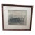 1940s Vintage Don Swann Framed Etching For Sale