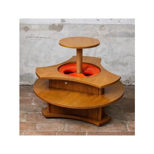 Mobile Bar or Coffee Table, Italy, 1960s For Sale - Image 10 of 10