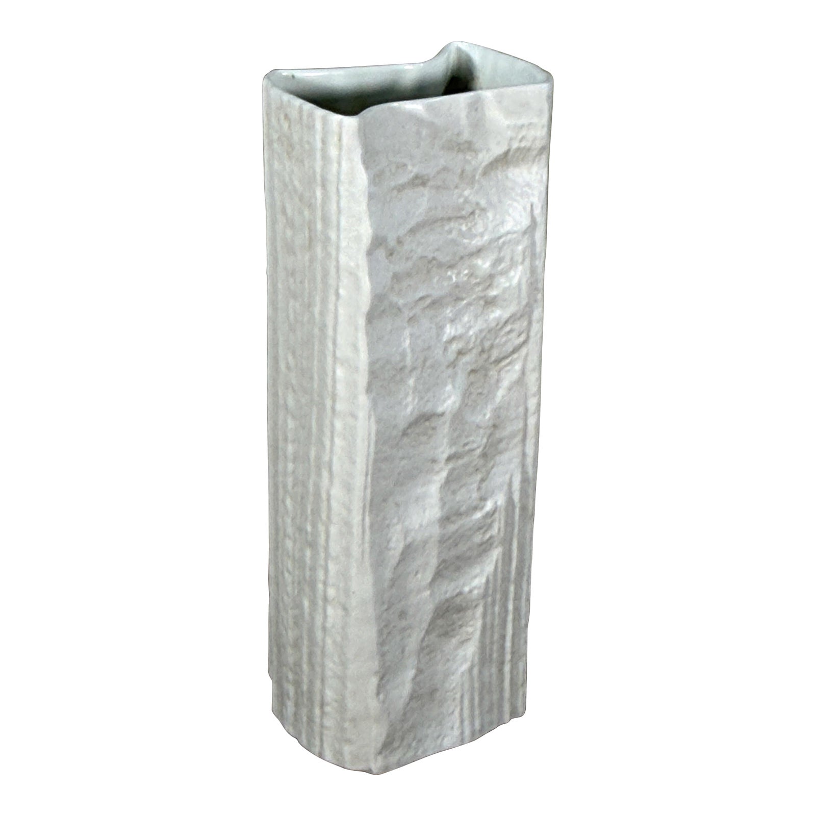 Rosenthal Studio Line White Porcelain Vase by Martin Freyer 1960s-70s