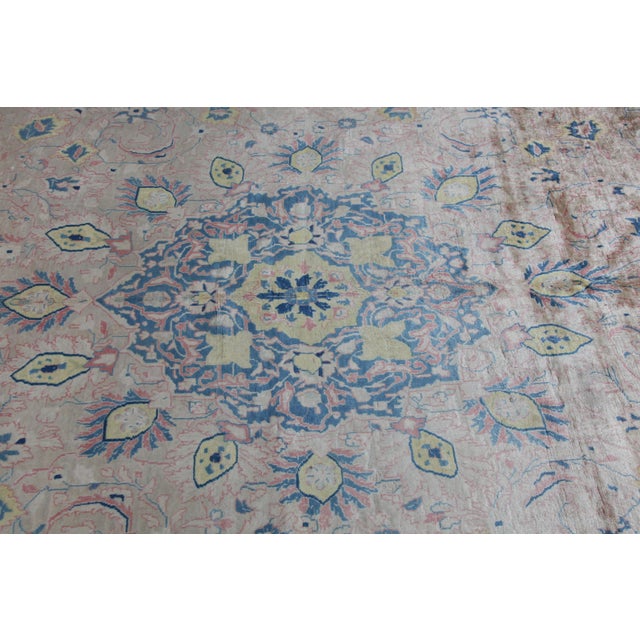 1930s Muted Tone Tribal Rug -6' 9'' X 11' 11'' For Sale - Image 11 of 14