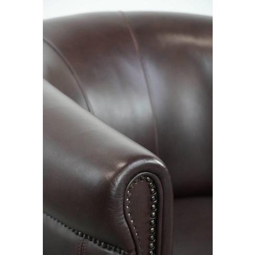 Club Chairs in Cowhide Leaher, Set of 2 For Sale - Image 13 of 16