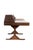 Brown Desk 530 by Gianfranco Frattini for Bernini, 1950s For Sale - Image 8 of 12