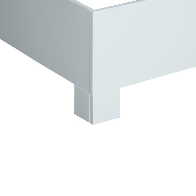 Chippendale Standard Bed California King - Light Blue For Sale - Image 10 of 12