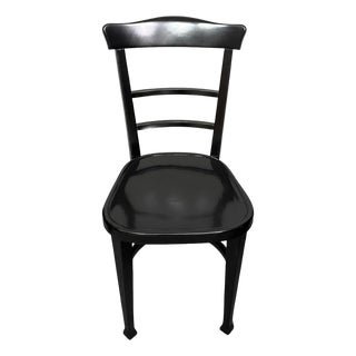 Antique 1910 Chairs in Black from Thonet, 1890s, Set of 4 For Sale