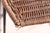 Set of Four Mid Century Wrought Iron and Wicker Bar Stools For Sale - Image 16 of 16