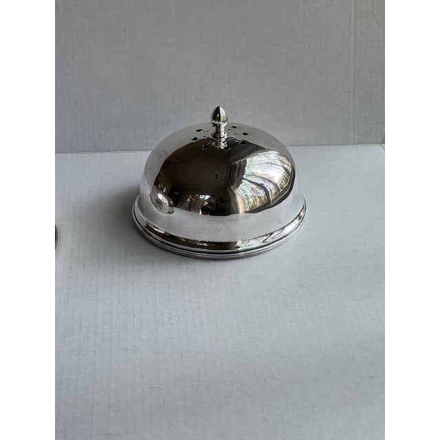Vintage Hotel Silver Food Dome For Sale In Raleigh - Image 6 of 10