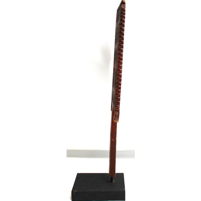 Folk Art Slavic Weavers Distaff Item A. 8 X8x 28 For Sale - Image 11 of 12