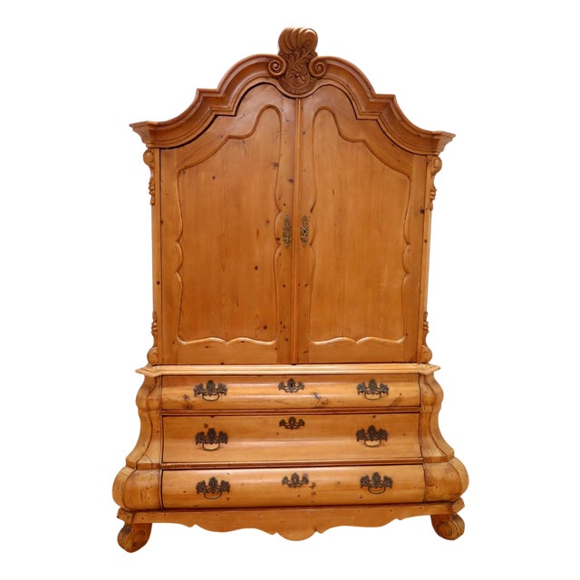 Baroque Cabinet in Wood For Sale