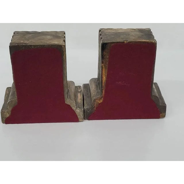 Drawing/Sketching Materials Vintage Neoclassical Greek Roman Michelangelo Architectural Column Bookends - a Pair For Sale - Image 7 of 8