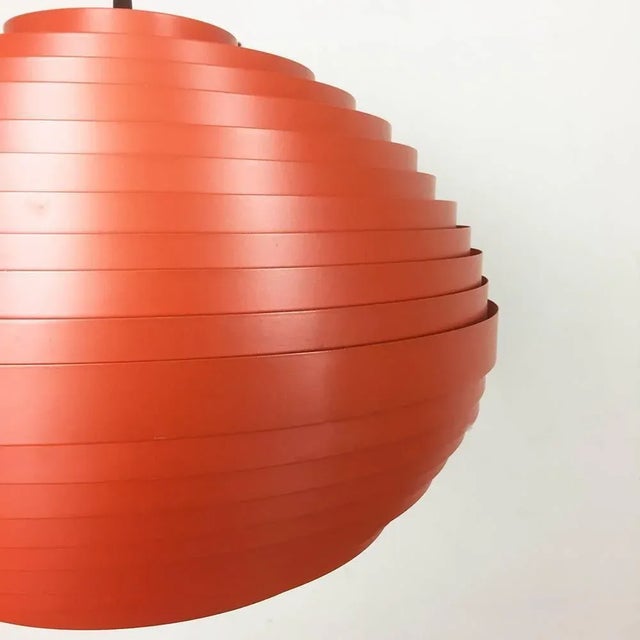Extra Large Mid-Century Modern Austrian Hanging Lamp by Vest Lights, 1960s For Sale - Image 6 of 11