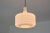 1950s Swedish Modernist Studded Pendant Lamp in Opaline Glass from Orrefors, 1950s For Sale - Image 5 of 9