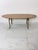 Oval Brass Coffee Table with Marble Top, 1950s For Sale - Image 10 of 13