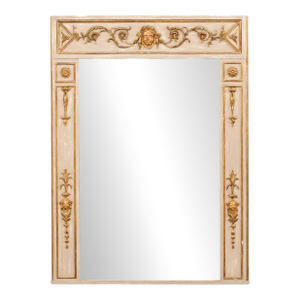 Neoclassic Smoke Tint Mirror, Italy 19th Century