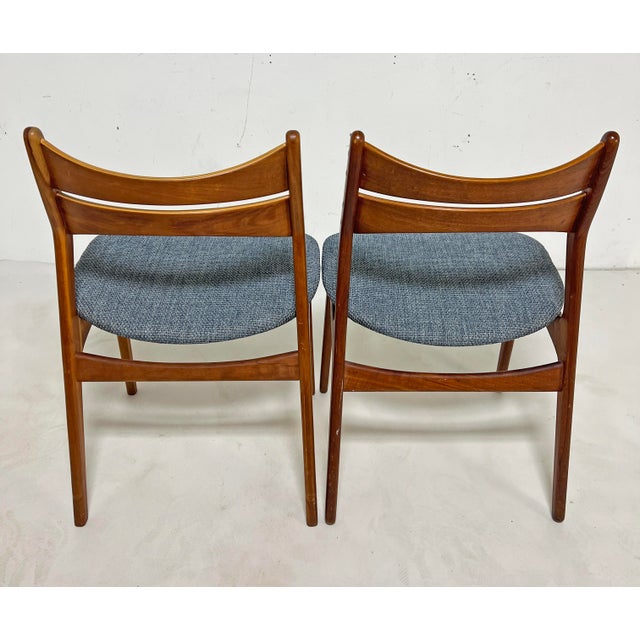 Erik Buch Danish Modern Teak Dining Chairs - Set/6 For Sale - Image 12 of 14