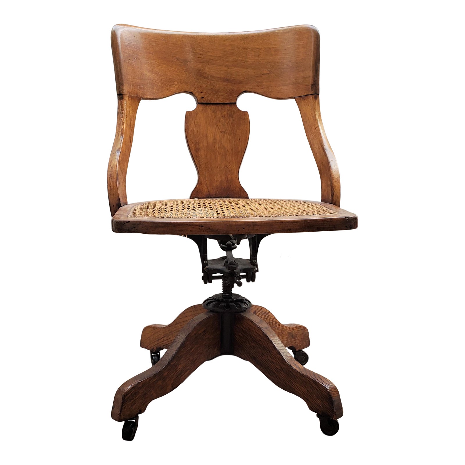 1920s Antique Milwaukee Chair Co Desk Chair Chairish