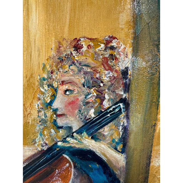 2000 - 2009 The Finer Things in Life Acrylic Original Painting, Signed For Sale - Image 5 of 12