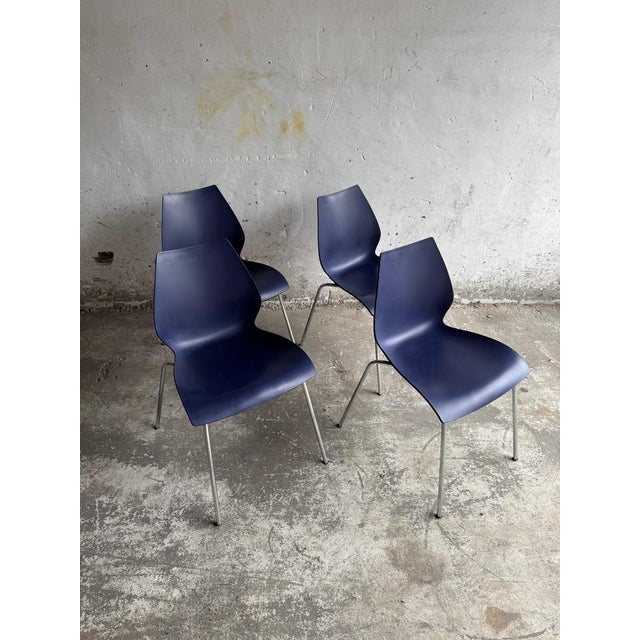 Maui Chairs by Vico Magistretti, Set of 4 For Sale - Image 13 of 13