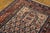 Tribal 1890s Ivory Geometric Tribal Antique Caucasus Rug 4'0" X 5'0" Handknotted Wool Carpet For Sale - Image 3 of 5