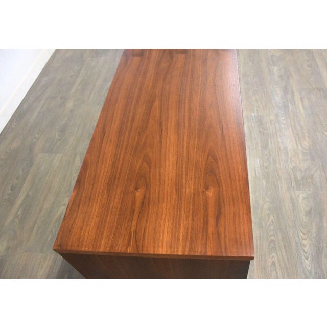 1960s 1960s Refinished Walnut Dresser by Stanley For Sale - Image 5 of 9