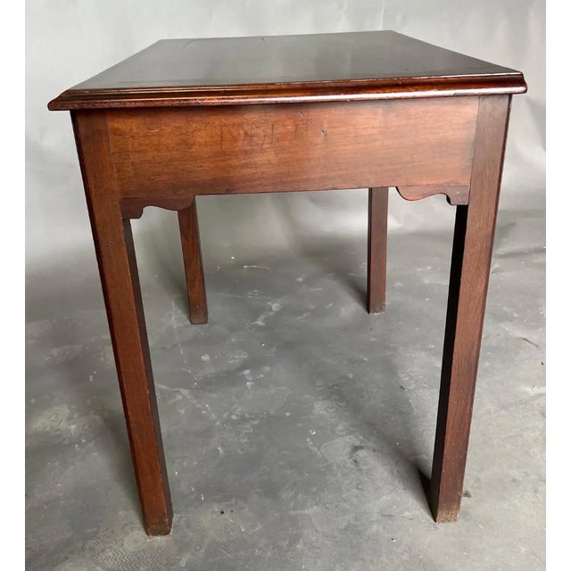 18th Century Georgian Mahogany Dressing Table With Lift Top and Sliding Mirror For Sale In Richmond - Image 6 of 6