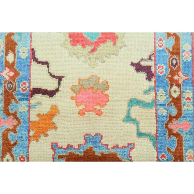 1960s Vintage Turkish Handknotted Runner Rug - 36"x96" For Sale In Raleigh - Image 6 of 12
