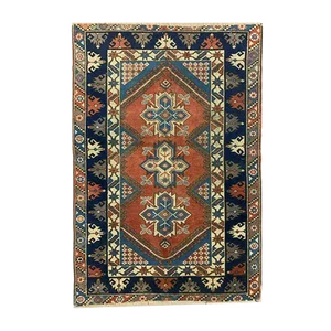 Vintage Turkish Vegetable Dye Tribal Rug 175x118 cm