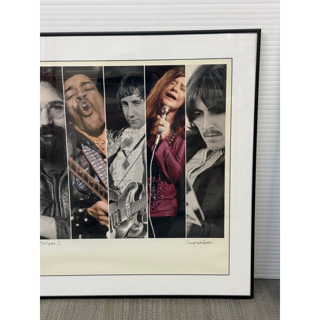 Baron Wolman Multiplex I Poster Collage, Signed For Sale In San Francisco - Image 6 of 12