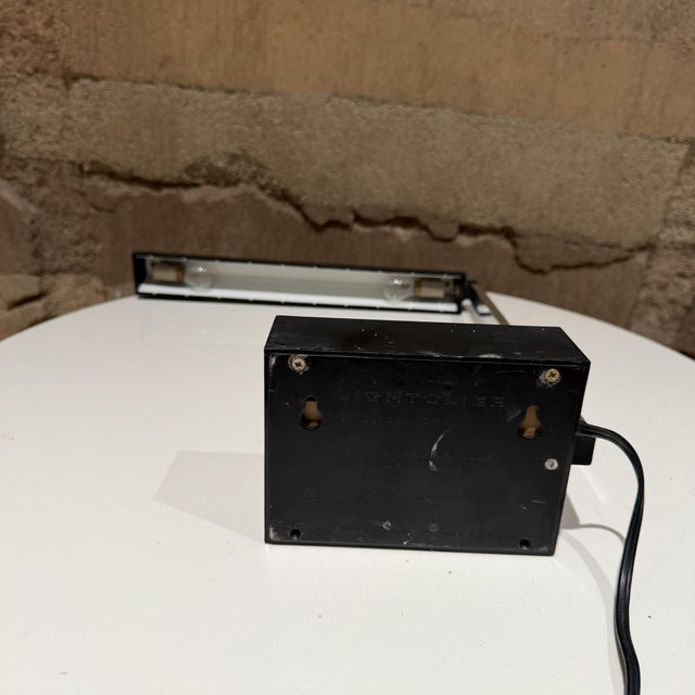 Lights Baton Desk Lamp Michael Lax Lightolier Mid Century Modern For Sale - Image 7 of 10