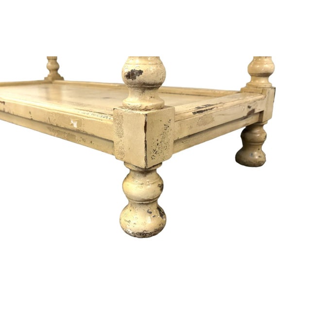 Vintage Shabby Chic Farmhouse Server or Sideboard For Sale - Image 11 of 11