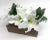 Wood Rustic Wood Flower Frog Brick Vase by Some Like It Rough For Sale - Image 7 of 9