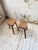 Vintage Oak Stools by Henri Bataille, 1950s, Set of 2 For Sale - Image 15 of 18