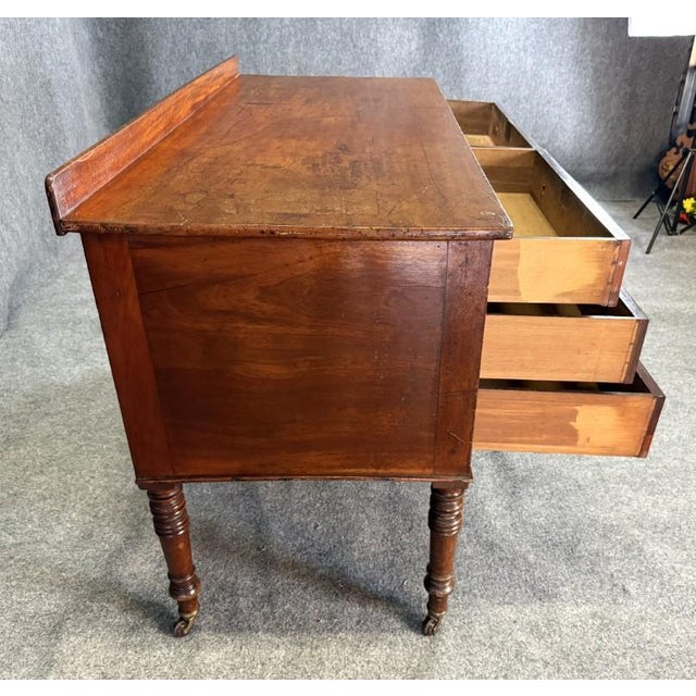 Wood 18th Century English Made Mahogany Server For Sale - Image 7 of 12