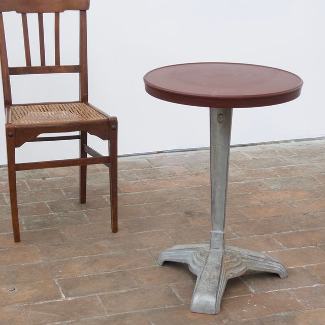 1930s Vintage Louis Vuitton Table in Cast Iron, 1930s For Sale - Image 5 of 7