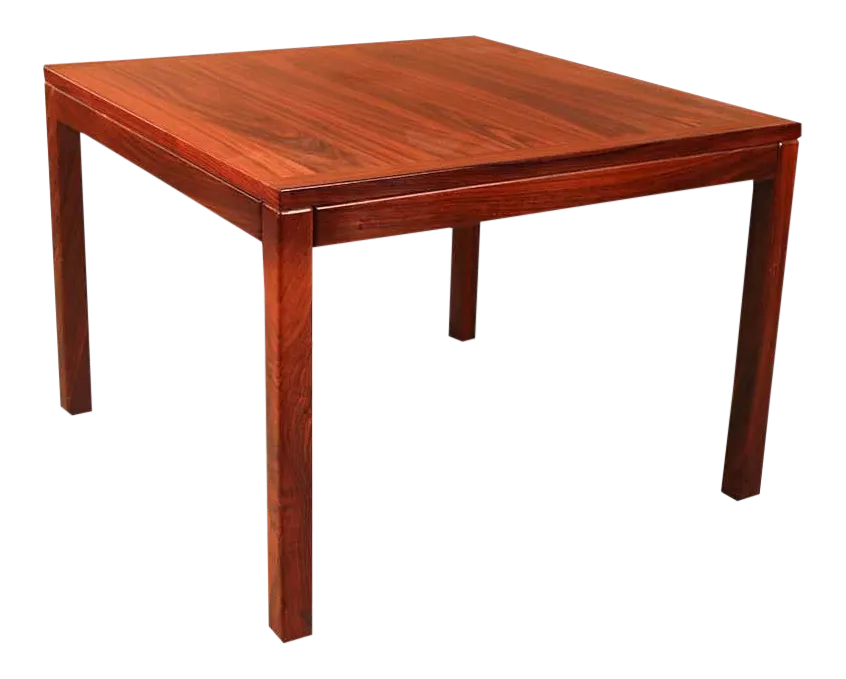 Mid Century Vejle Stole Mobelfabrik Danish Rosewood Side Table