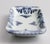 Delft Vintage Dutch Delft Blue & White Floral Jewelry Dresser Tray Vide-Poche For Sale - Image 4 of 7