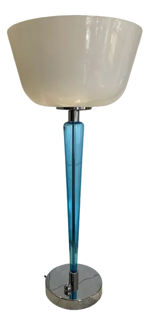 Coppa Table Lamp in Blown Glass by Jeannot Cerutti for VeArt and Artemide, Venice, Italy