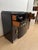 Black Art Deco Sideboard in Black Lacquer, Nickel, Marble, and Mahogany, France, 1930s For Sale - Image 8 of 18