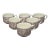 Vintage EnglishMid-Century Modern Churchill Willow English Cottage Mugs-Set of 6 For Sale