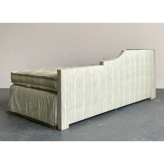 Vintage Boho Charles Beckley Daybed in Grove Brothers “Joanne”: For Sale - Image 4 of 12