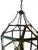 Mid 20th Century Mid 20th Century Octagonal Lantern Chandelier With Verdigris Finish For Sale - Image 5 of 6