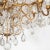 Traditional Gilt Metal Crystal Drop Chandelier For Sale - Image 4 of 10
