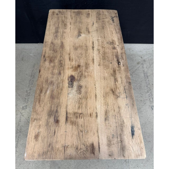 French Normandy Oak Coffee Table, 1860 For Sale - Image 6 of 10