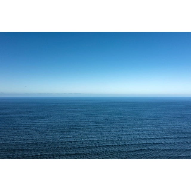 "Sea_Sky_002" Contemporary Aerial View Limited Edition Photograph by Bernhard Lang For Sale