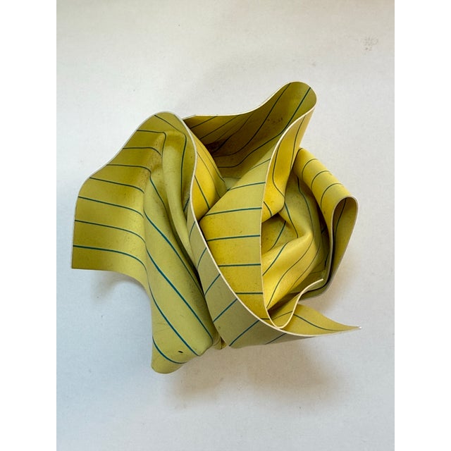 Postmodern Vintage 1984 Tibor Kalman M&Co "Legal-Size" Crumpled Paper Paperweight For Sale - Image 3 of 10
