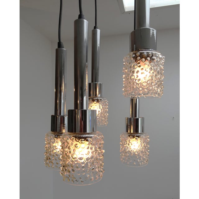 Vintage Cascade Ceiling Lamp, 1970s For Sale - Image 10 of 17