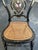 Vintage Paper Mache Inlay Chair For Sale - Image 9 of 12
