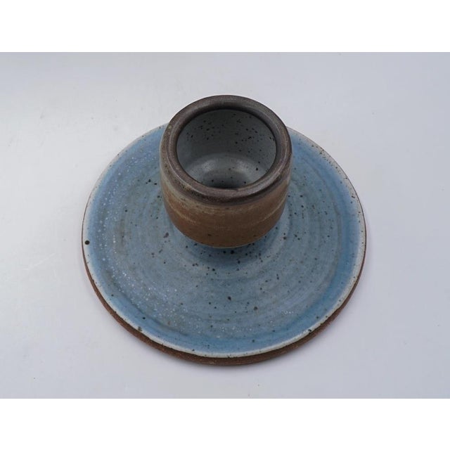 Vintage Mid 20th Century Large Joel Edwards Covered Pot For Sale - Image 9 of 10