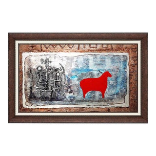 Mid 20th Century Chasing the Red Sheep, Max Papart For Sale