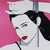 1990s stunning original graphic poster by the legendary patrick nagel, showcasing his signature minimalist style that...
